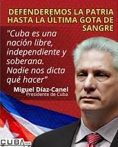 #CubaEstáFirme 
#GarantizamosLaFuerzaLaboralConstructora

Lo que no soportan los imperialistas y sus aliados es la determinación de los cubanos de luchar por su país, con la fiereza de una madre cuando le tocas a su hijo.