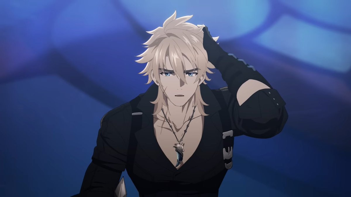 essa foi a coisa mais putifera que ele poderia fazer (usar roupa preta com decote)