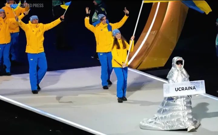 IOC, you say there is no place for politics at the Olympic Games?

And yet you allow a russian to carry the “Ukraine” sign at the Closing Ceremony — a representative of the country that invaded ours?

Is this your political statement, or retaliation for Geraskevych’s stance?