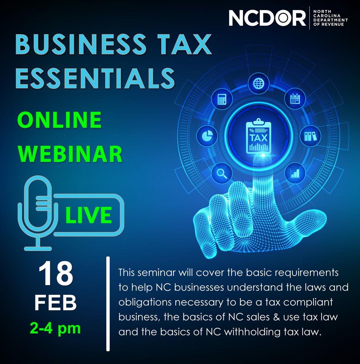 N.C. Dept of Revenue tweet media