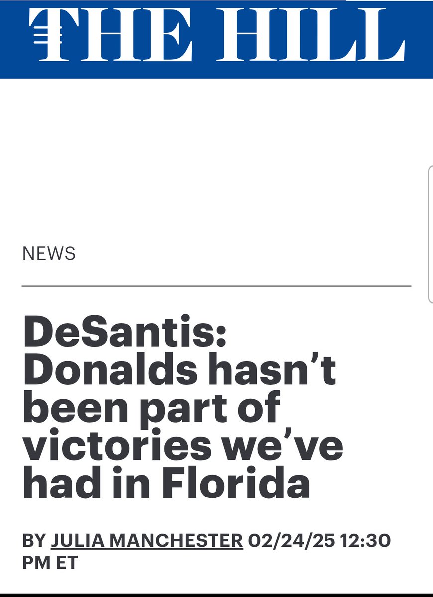 <a href="/JimmyPatronis/">Jimmy Patronis</a> Byron Donalds  couldn't fight his way out of a paper bag.He sits back &amp; watches Trump fight while applauding on the sidelines. He's a cheerleader on FOX news. He can't sell himself on accomplishments or ideas because he has none. Trump endorsed another empty suit like Kari Lake.