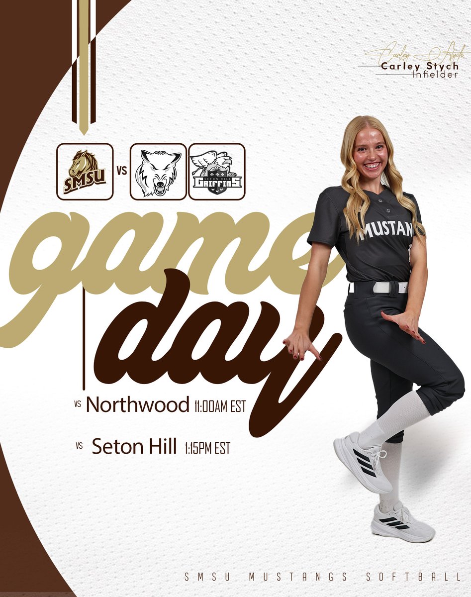 SMSUSoftball's tweet photo. Gameday! #LetsRide https://t.co/EFTo1sajDu