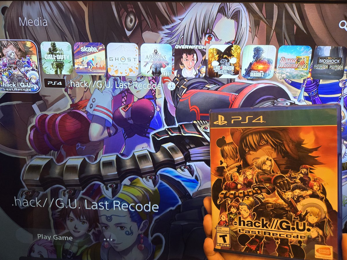Gentle reminder that you can play .hack//G.U. Collection on PS4, Switch, and Steam