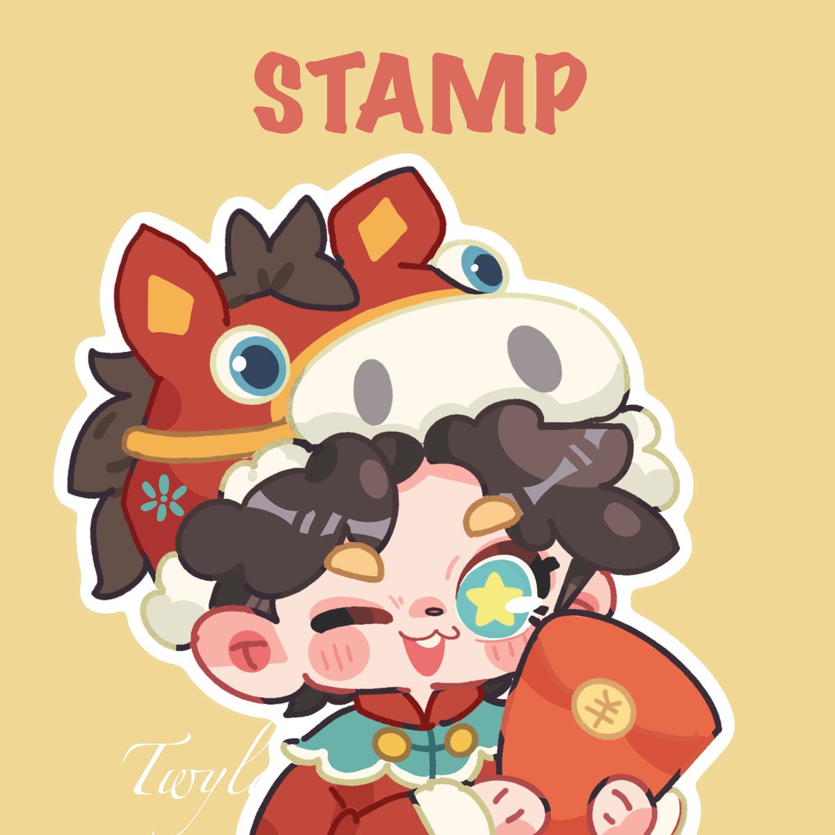 ZcyLyl's tweet photo. Happy Chinese new year 
福娃来啦！！！
#AunStamp
#UnNapat
#stamp_panachkorn https://t.co/kpa5lYvNbD