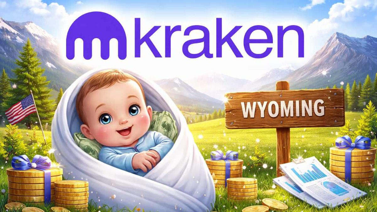 Latest: Kraken takes the lead in crypto philanthropy! 2026 Wyoming newborns to benefit from Kraken's sponsorship of Trump Accounts. More power to crypto-friendly states! 💪 

#CryptoPhilanthropy #KrakenSponsors