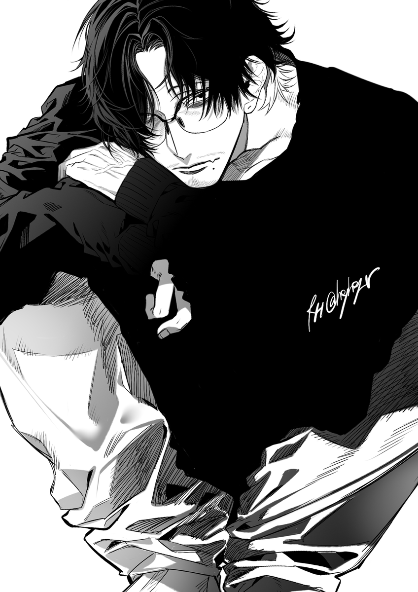 ダウナーな日のおじさん #oc