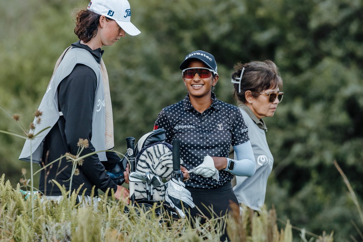 KaiGolfHQ's tweet photo. T5 at The Links at Fancourt for the 2nd @SLadiesTour event ⛳️
Always special to play here. Tough challenges push growth — that’s where progress happens.
Taking a short break before the next event to reset and recharge 📈✨ https://t.co/JwcBSGocyw
