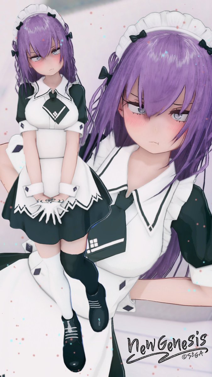 #PSO2NGS_SS 
#メンテの日なのでssを貼る
もー！何時だと思ってるんですかご主人様っ