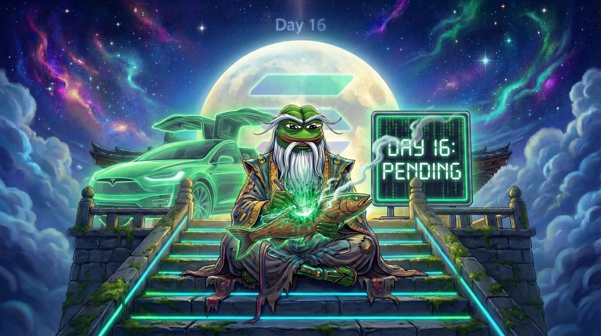 ManekiPepe's tweet photo. Day 16 of praying until @elonmusk visits the Maneki Temple. ⛩️

Day 16. Our "Pending" status in the App Store is officially old enough to drive a Tesla. 🚗💨

We have infinite patience, but a ride to the top would be nice. Are the falcon doors open, Elon?

$LUKY #ManekiTemple https://t.co/rkwc7kirMz