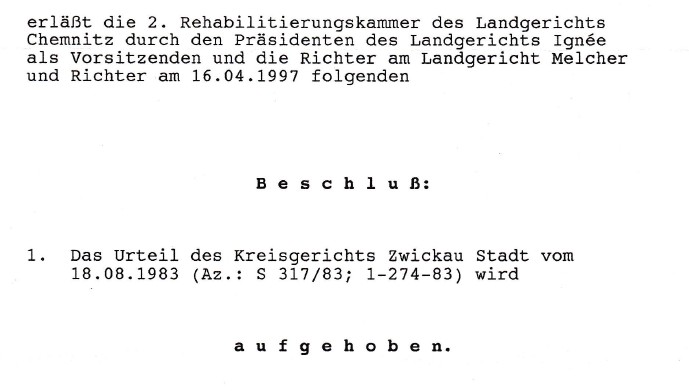 Die ganzen linken Posthörner von heute scheinen nicht mehr zu wissen, was ein ehemaliger Politischer Häftling in der DDR war?

Denn die wundern sich allen Ernstes, wenn ich permanent die Linke angreife und schlussfolgern daraus, dass ich deshalb ein Nazi und AFD Wähler sein muss.
