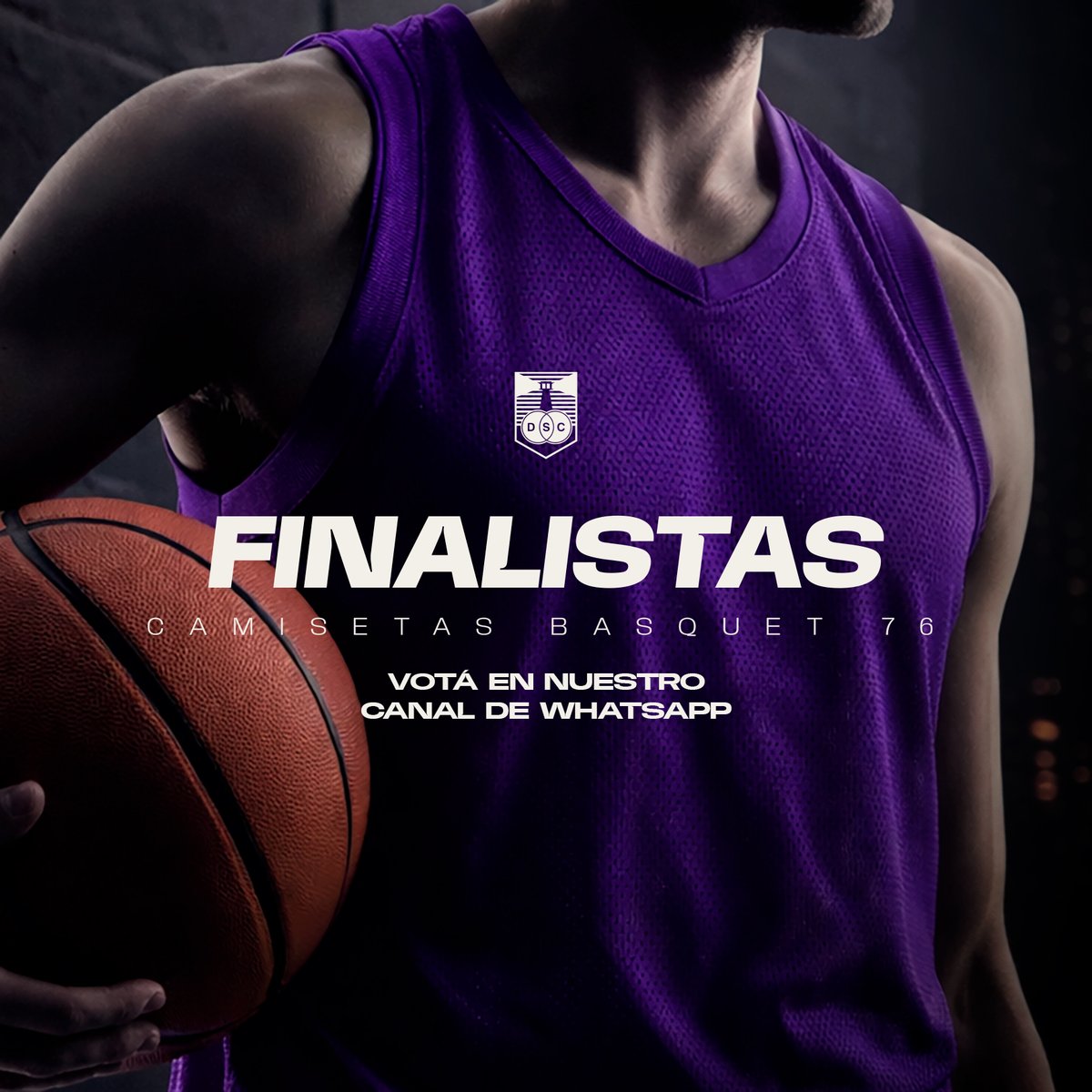 DefensorSp's tweet photo. 𝙇𝙤𝙨 𝙛𝙞𝙣𝙖𝙡𝙞𝙨𝙩𝙖𝙨 👏🏼

Luego de una preselección interna, quedaron definidos los 4 diseños finalistas para la camiseta de básquet-homenaje 76'.

¡Ingresá a nuestro canal de WhatsApp y votá por una de ellas!

Votá acá: 📲https://t.co/wXSAuqnLhb

¡Gracias a todos los que participaron!