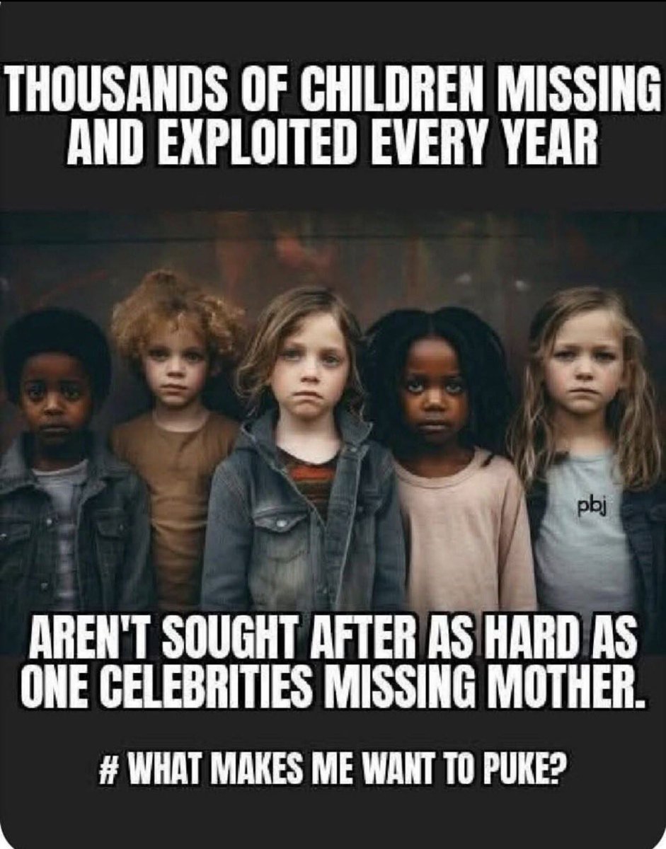 MagaGrunt1's tweet photo. 🇺🇸Don’t get me wrong….I feel bad that the lady is missing. But can we PRIORITIZE a little bit better.🇺🇸 https://t.co/YgGBdYnBvN