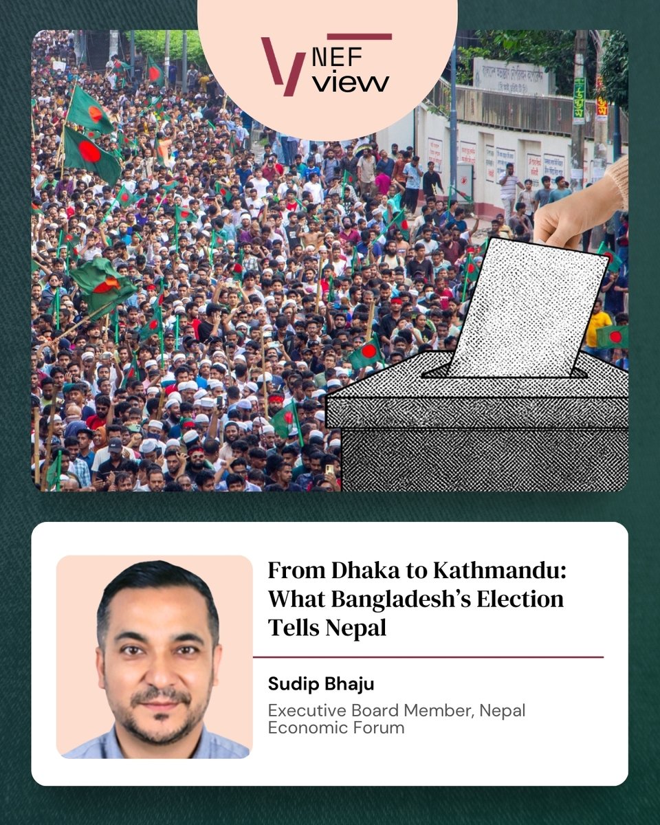 Nepal Economic Forum tweet media