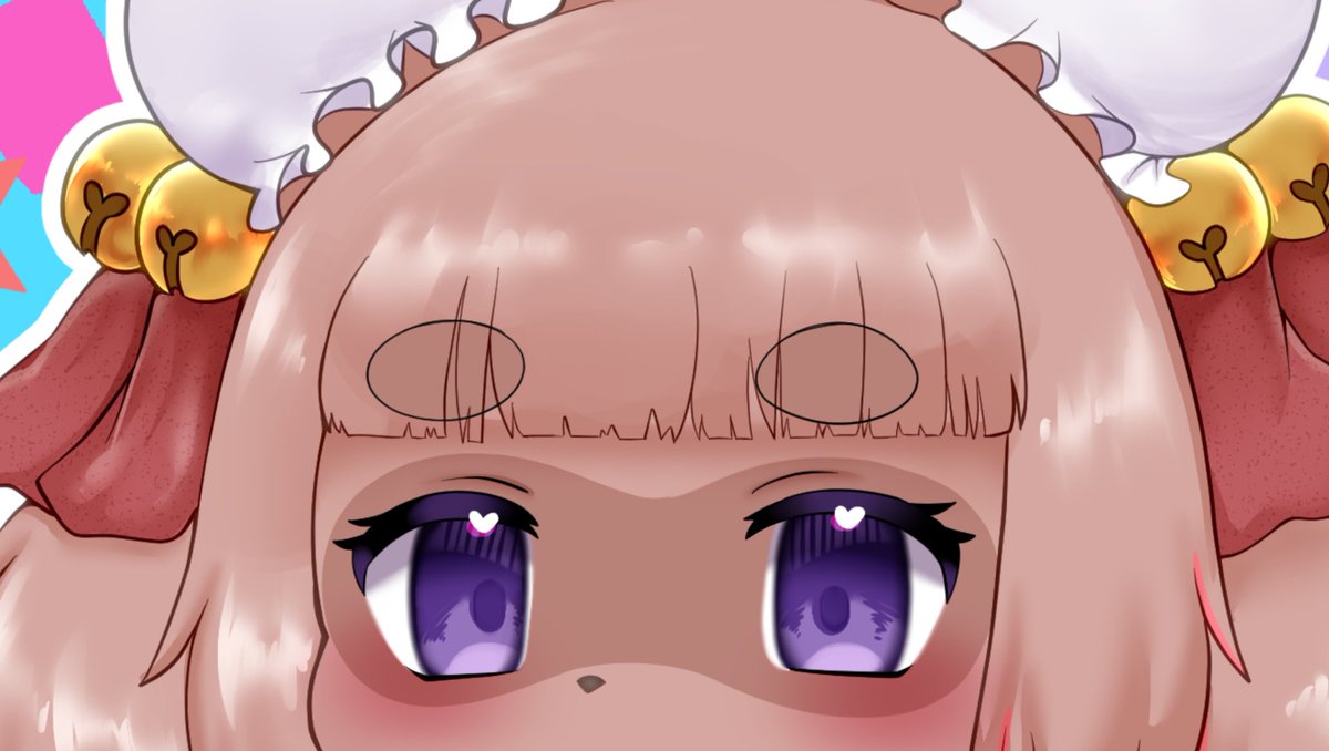 髪のハイライトの入れ方に一生迷っている