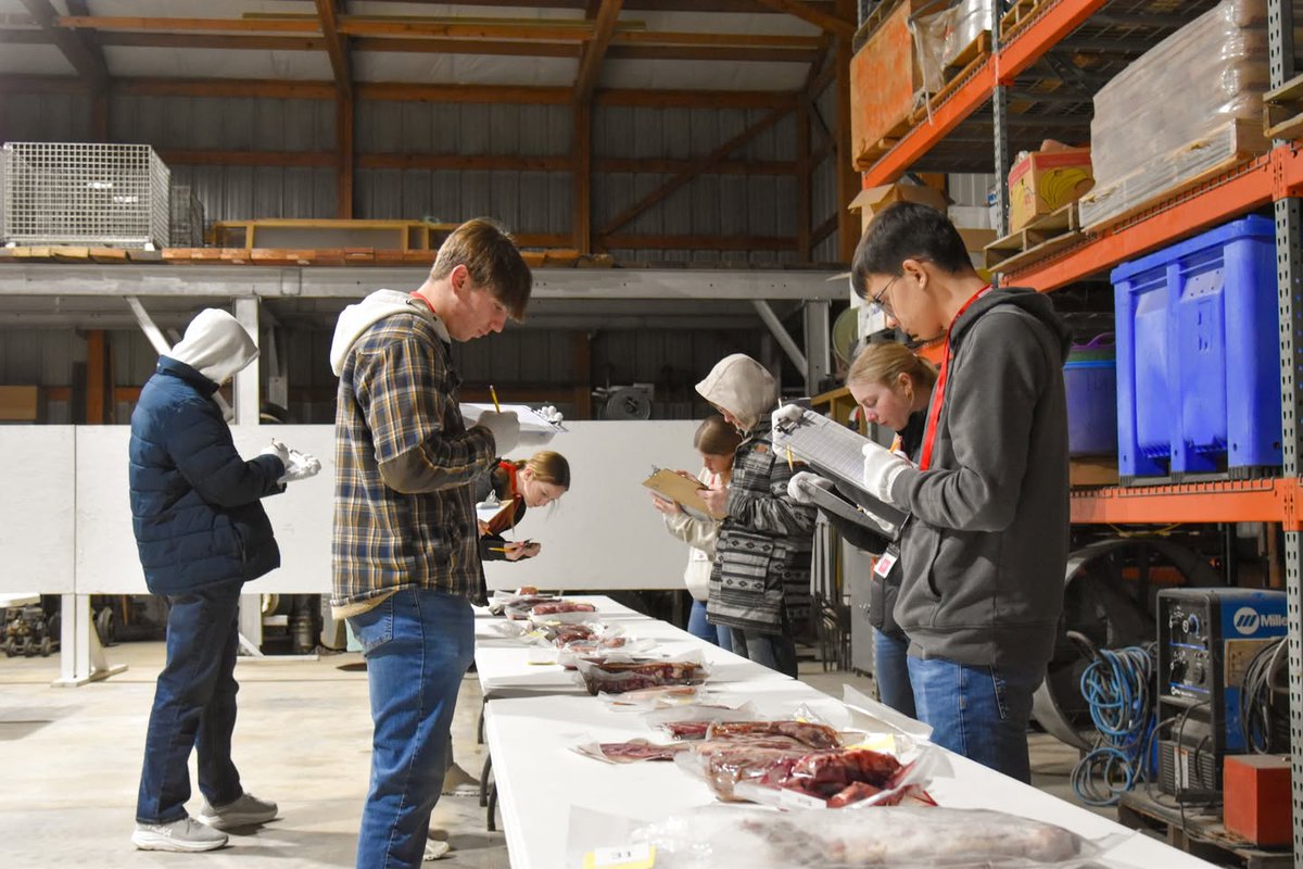 UNL_IANR's tweet photo. Hands-on learning. Real-world skills. Future ag leaders. 

The Haskell Ag Lab in Concord is giving students immersive experiences in agronomy, forestry, meats, and more — building career-ready skills beyond the classroom.  

🔗 Read more: https://t.co/Ze8ZbfQR2v https://t.co/BlqRAhXlvw