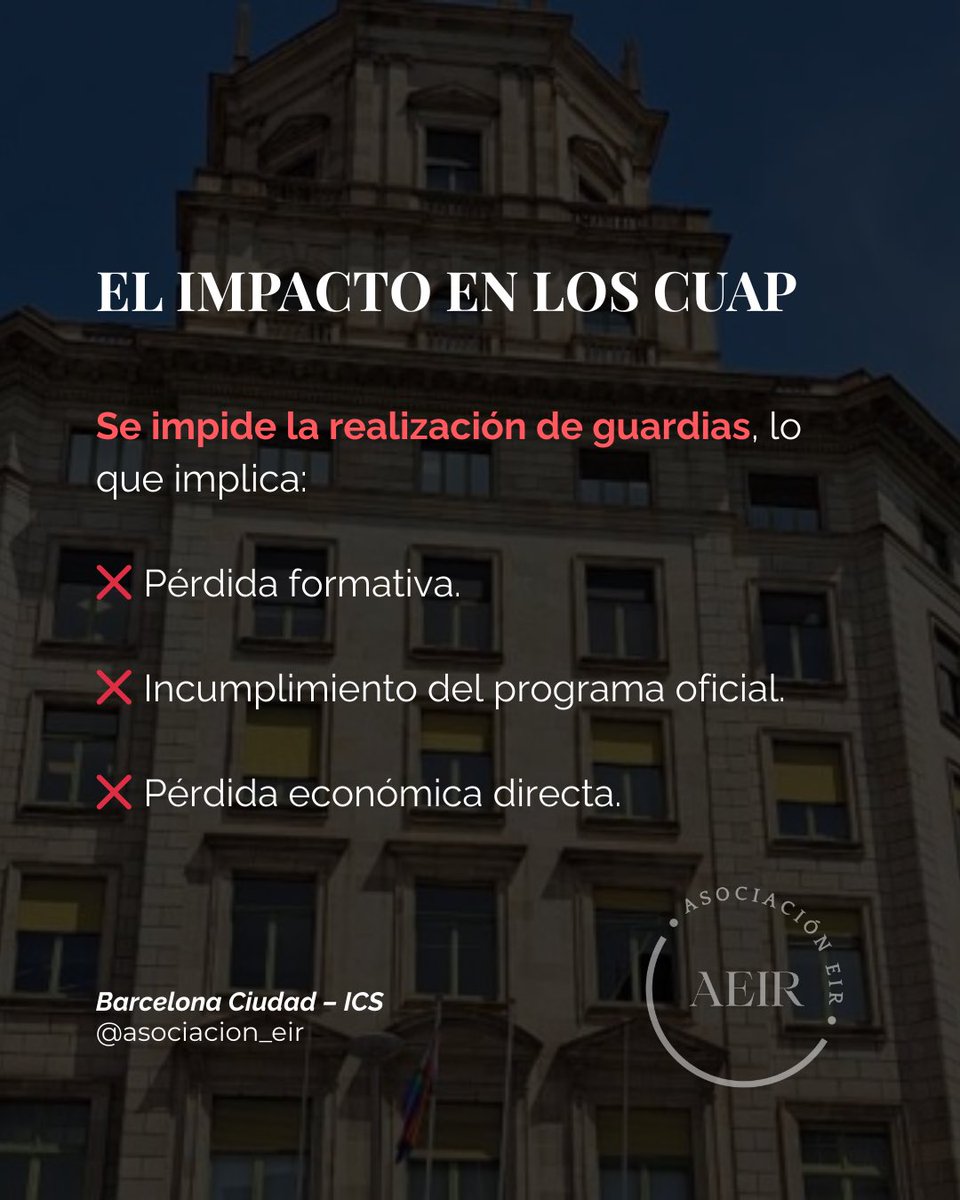 Desde AEIR nos unimos a la denuncia pública que han realizado las y los residentes de EFyC de la Unidad Docente Barcelona Ciudad del Institut Català de la Salut acerca de la grave situación que está  viviendo y que afecta directamente a su formación y a sus condiciones laborales.