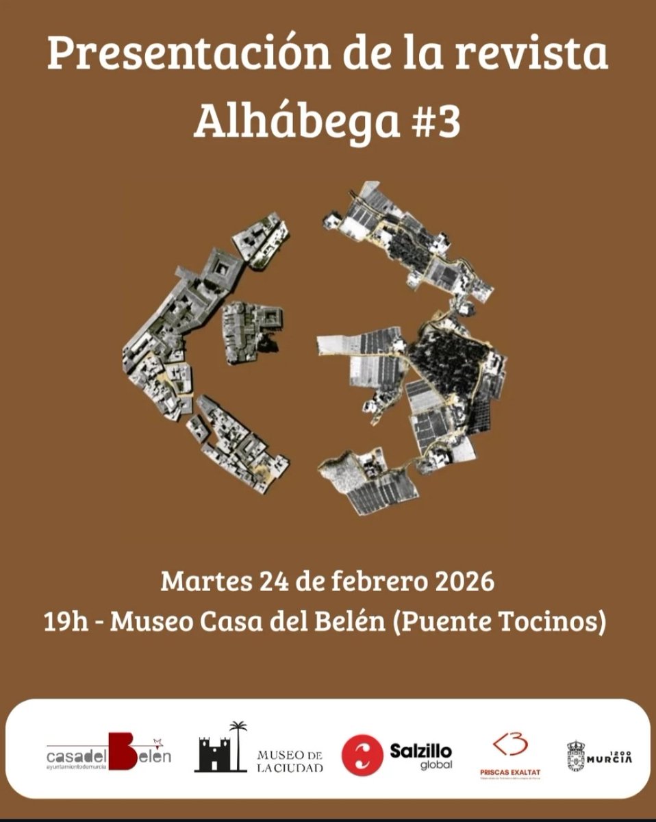 claritaalarcon's tweet photo. La revista Alhábega llega a su número tres. Os esperamos en la presentación.
Presentaremos a un nuevo prisqueño. Un honor que Raimundo Rodríguez haya aceptado ser parte de @priscasexaltat https://t.co/mOeDYKz0Tq