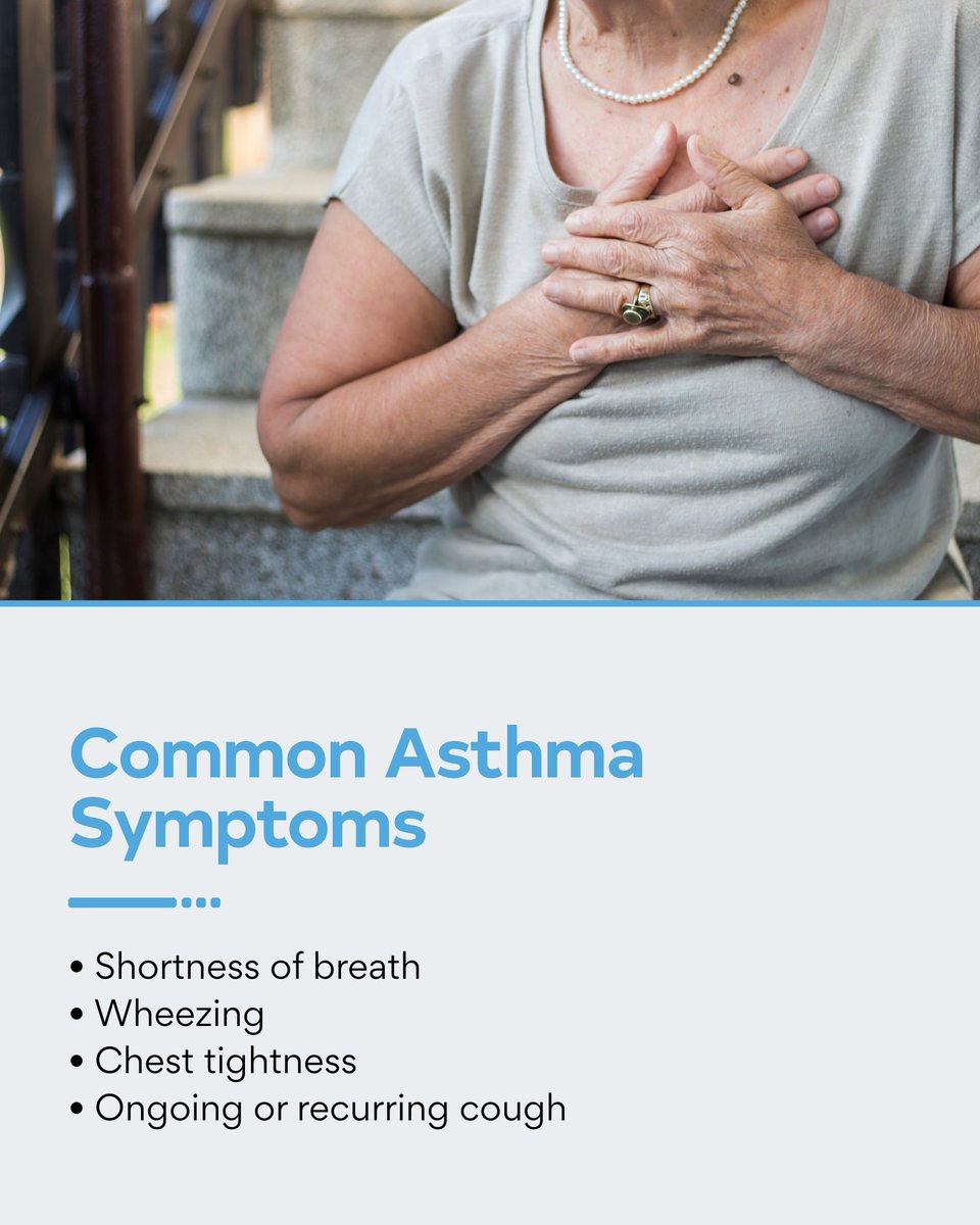 HoskinsonHealth's tweet photo. Asthma symptoms can vary and may not always be easy to recognize. Coordinated medical care helps identify triggers and guide long-term asthma management. https://t.co/EFm3NKiqKF