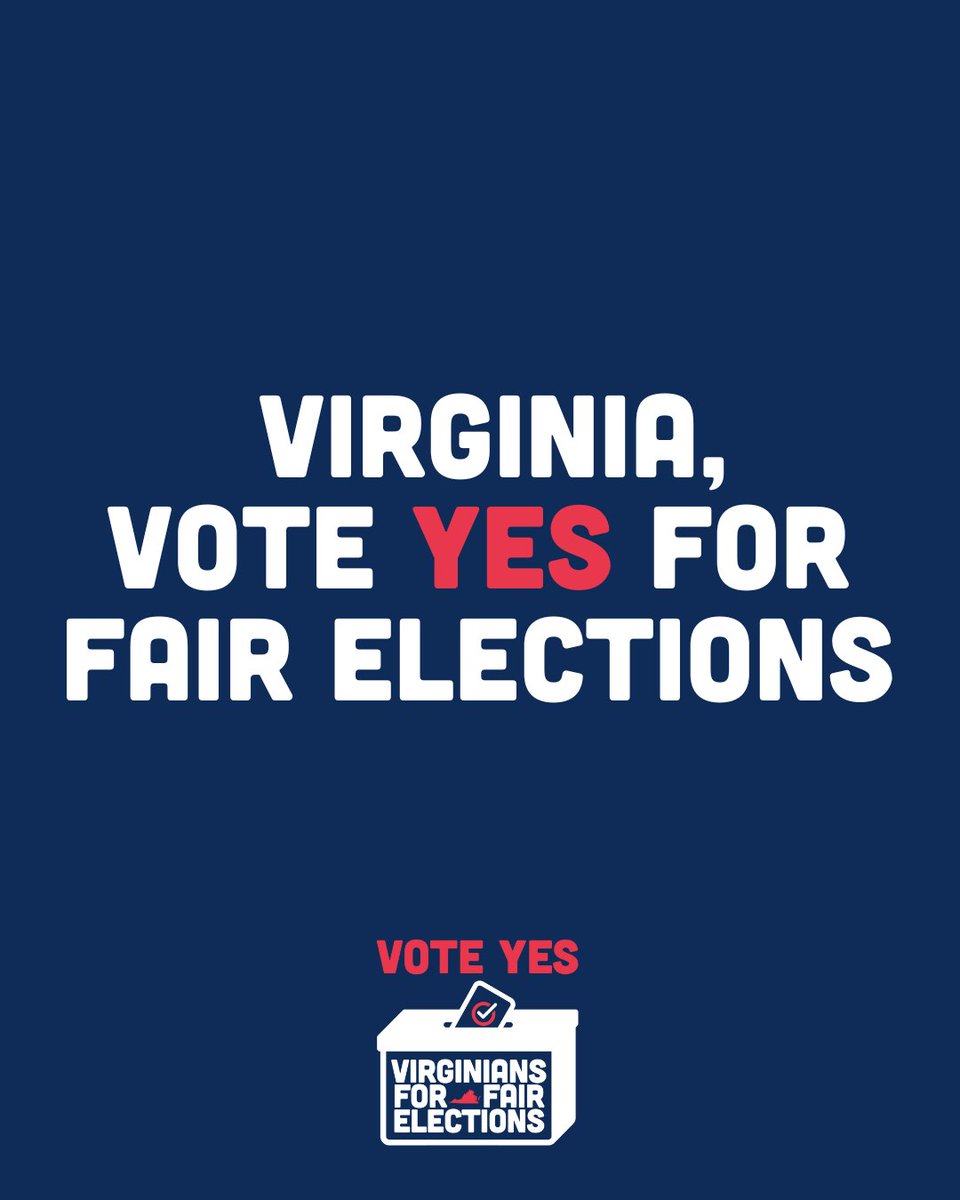 FairElectionsVA's tweet image. Don’t let Donald Trump take away Virginia’s voice.

We must act NOW to level the playing field.