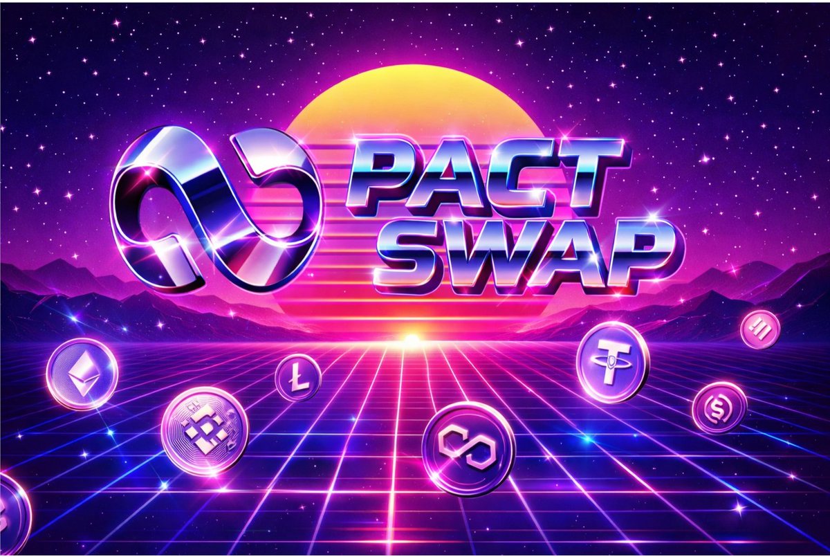 0xromulo's tweet photo. The more I follow @Pact_Swap , the more I realize it’s not just about cross-chain.

It’s about trust, coordination, and clarity 👉 three things DeFi truly needs to move forward.

The tech is impressive, but what really stands out to me is the philosophy behind it: connecting ecosystems without breaking their identities.

That’s why I believe PactSwap isn’t just building a DEX 👉 it’s building a new way of thinking about DeFi ⚡

#PactSwap #DeFi #CrossChain #Innovation