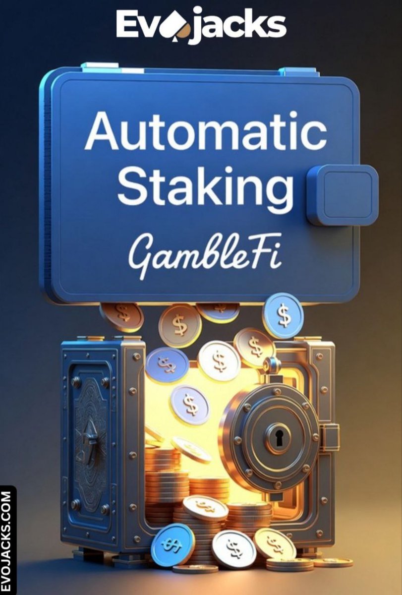 Set it. Stake it. Let it grow. ♠️💰
Automatic staking is how passive meets powerful. 🚀
#CryptoCasino #evojack #GambleFi