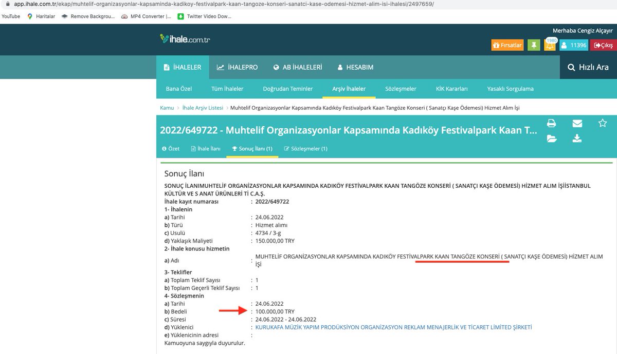 🔴 İmamoğlu'nun İBB kasasından konser parası ödeyerek sahne verdiği şarkıcı Edis ve Duman grubunun solisti Kaan Tangöze de
U Y U Ş T U R U C U  operasyonuna takıldı