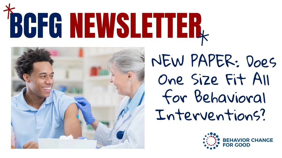 Behavior Change for Good Initiative tweet media