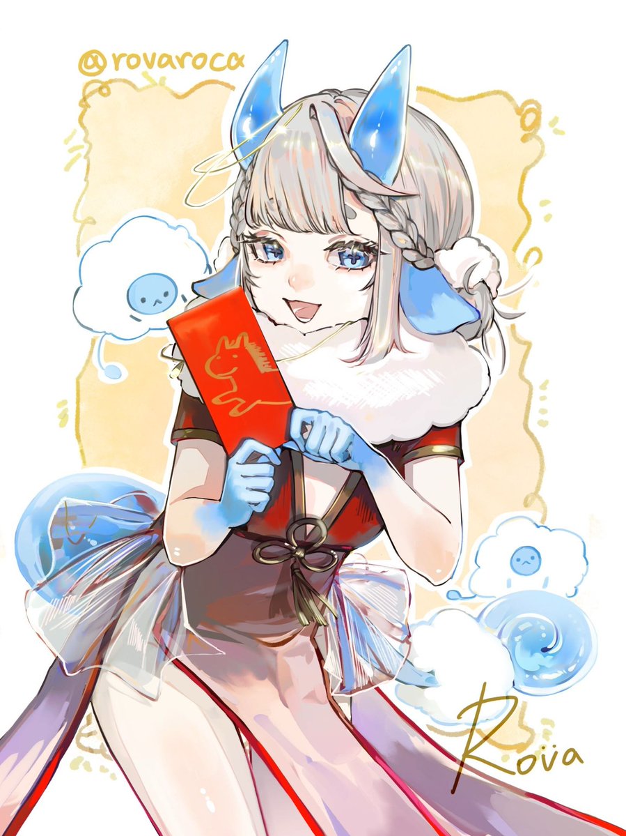 #Rovagallery 
這周的認親卡圖面🧧