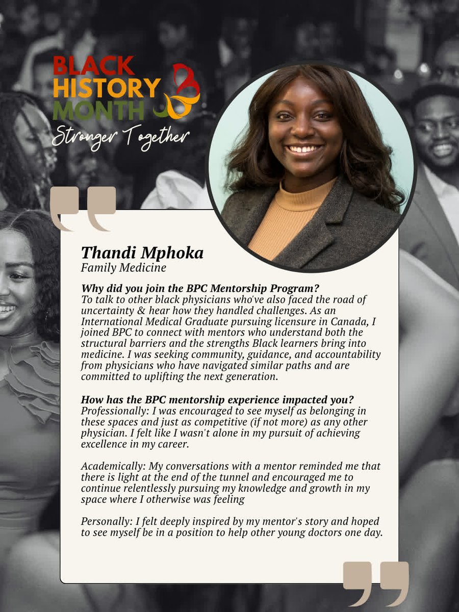 Black Physicians of Canada tweet media