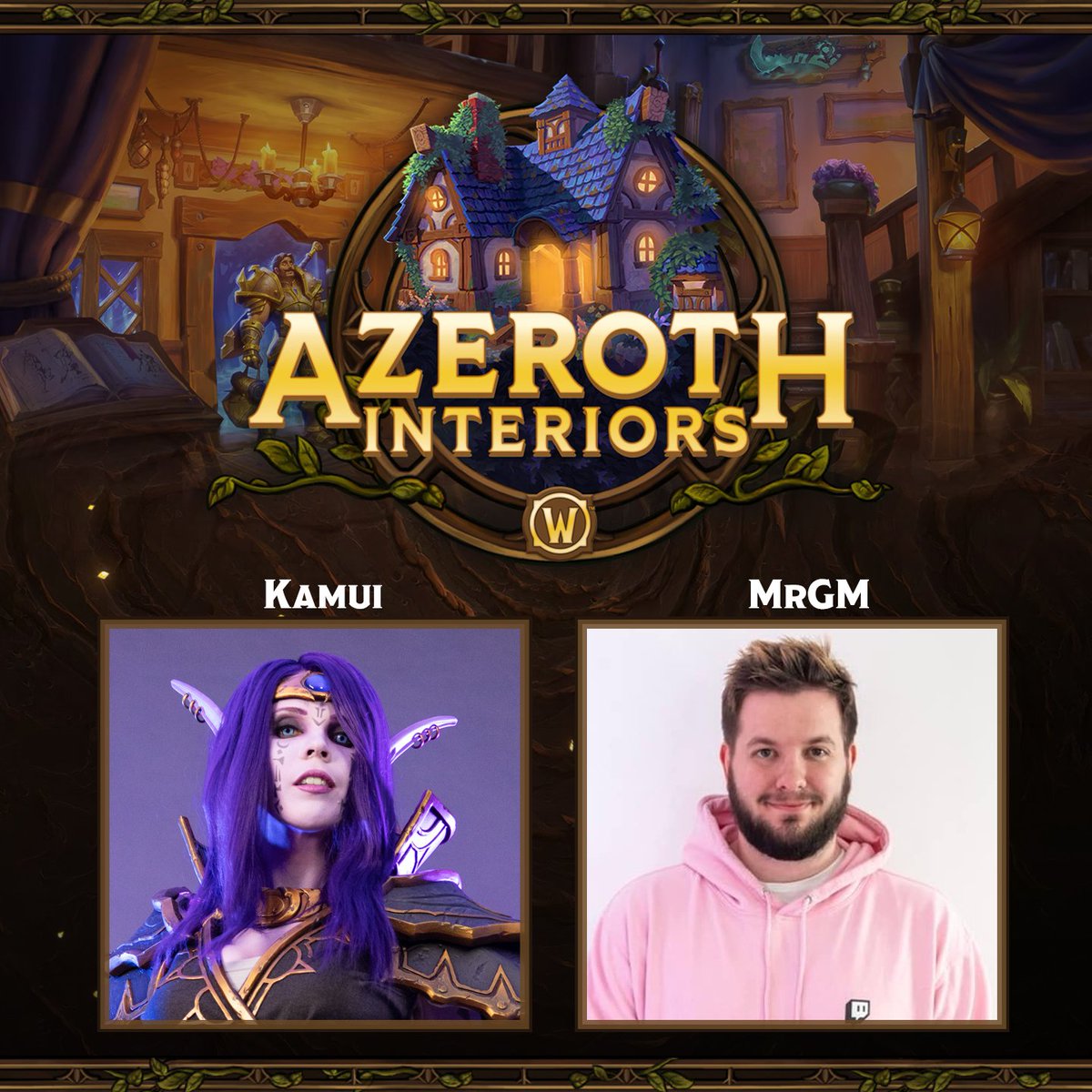 🚨 LIVE NOW 🚨

Planning the house for Azeroth Interiors with Kamui Cosplay 🏡✨

Ideation stream time… building our vision live using Pinterest before the build begins 🛠️

🔴 twitch.tv/MrGM

#WoW_Partner | #ad