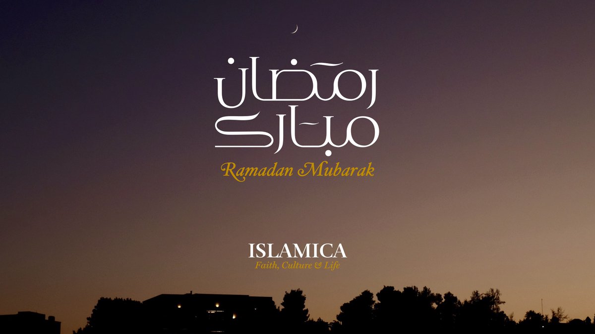 IslamicaMedia's tweet photo. The Islamica team wishes a blessed Ramadan to all. #Ramadan2026 https://t.co/qYIXQ5GIVV