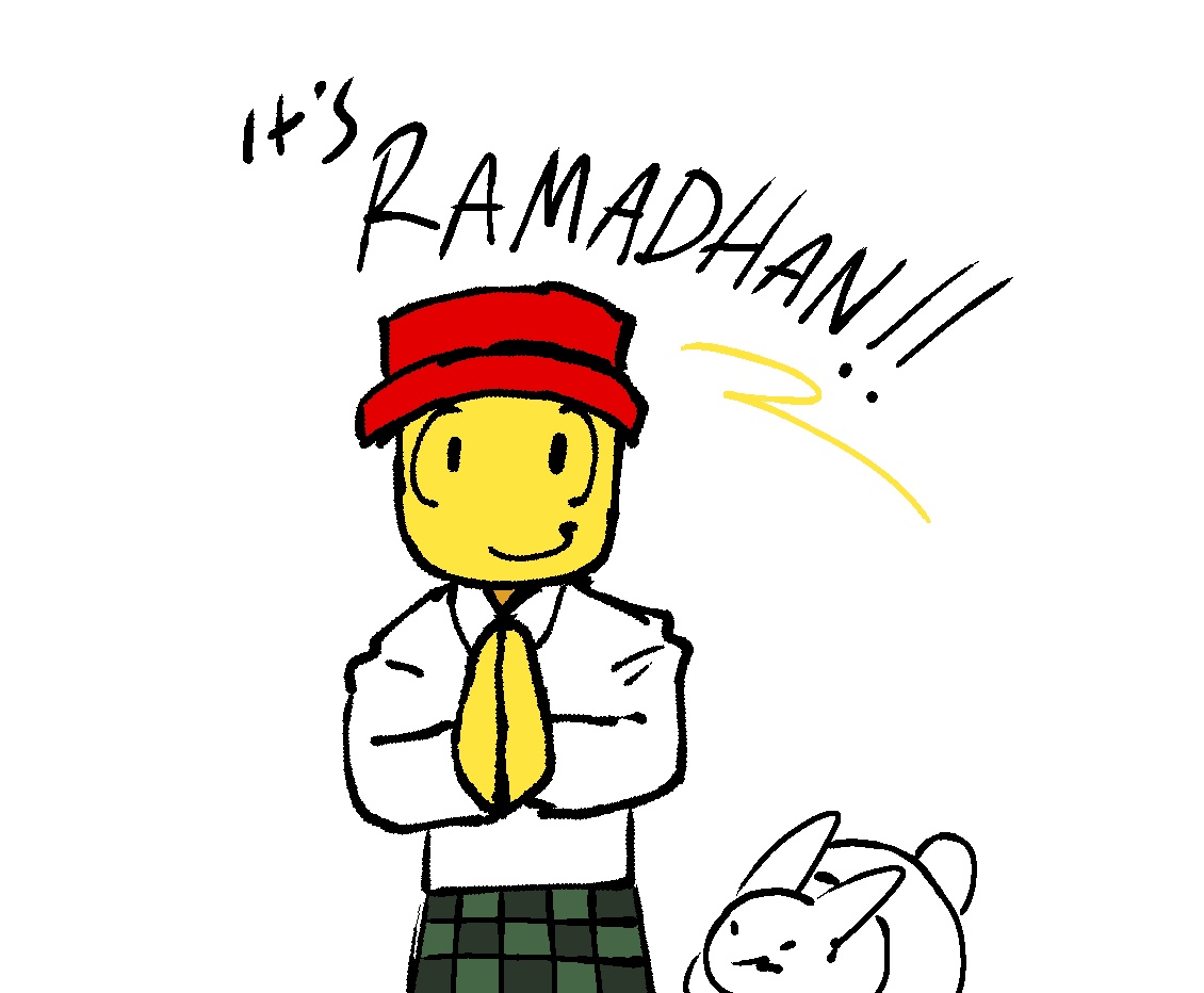 Horee g kerasa udah memasuki bulan suci Ramadhan aja nih. Ayo semangat puasanya bagi yg muslim, jgn mokel lho ya🏃
#elliot