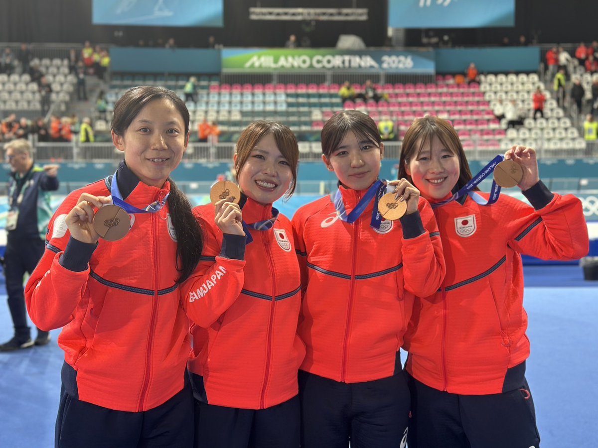 ミラノコルティナオリンピック
スピードスケート競技
女子チームパシュート 🥉銅メダル
#髙木美帆 #佐藤綾乃 #野明花菜 #堀川桃香
男子チームパシュート 8位
#蟻戸一永 #佐々木翔夢 #山田和哉
詳しい結果はこちら
olympics.com/en/milano-cort…