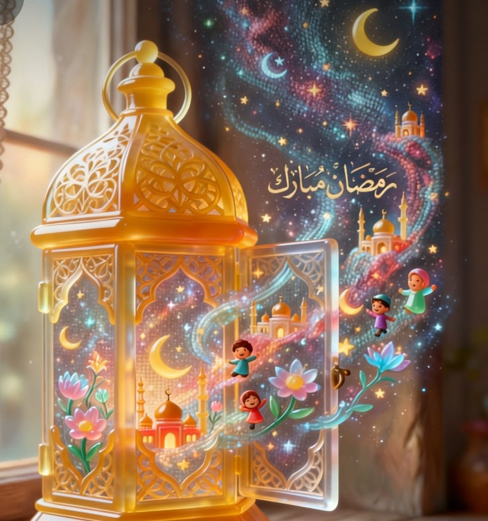 كل عام وأنتم الى الله أقرب 
وعن كل سوء أبعد .. 
رمضان كريم 🌙