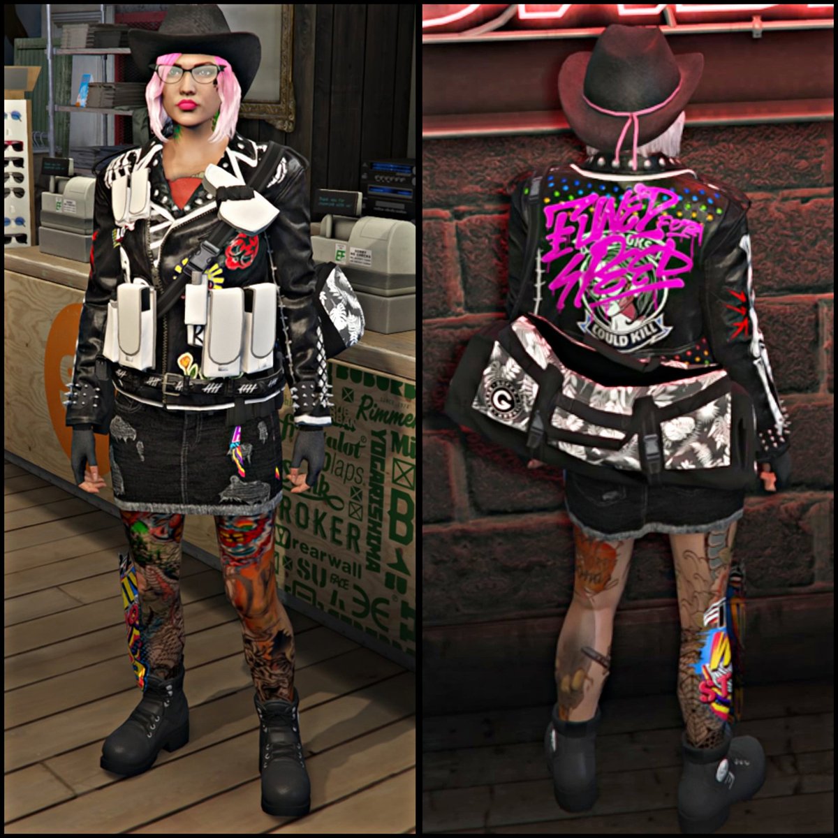 Mabbra666's tweet image. 💀REFRESH CREW UNIFORMS FOR MY FEMALE💀
One to unleash her anger, the other all her beauty!
Happy Valentine's Day to us!😂

#SINGLELIFE
#GHOSTMODZCREW
#BEFFOUTFITS #MODDEDOUTFITS
#BEFFSERVICE