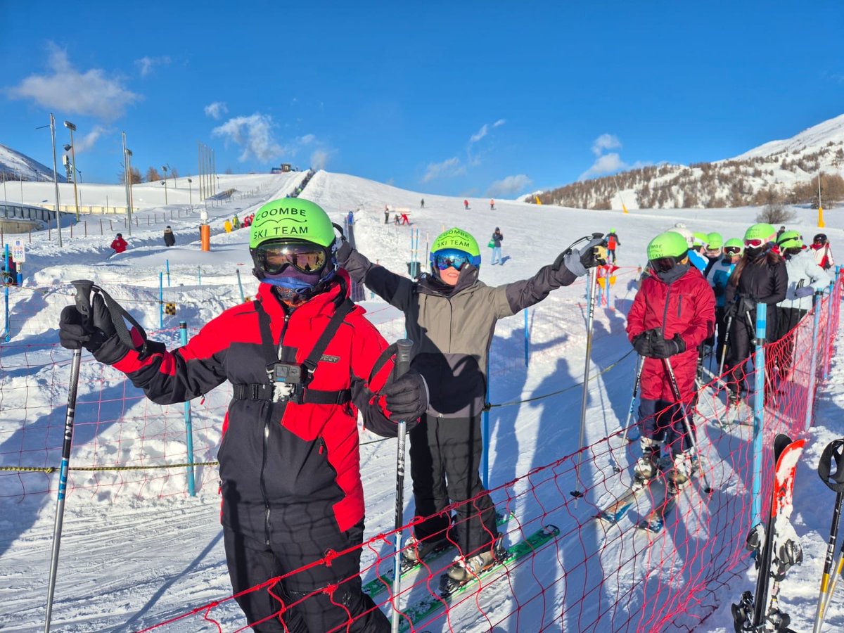 Coombe Ski Trip tweet media