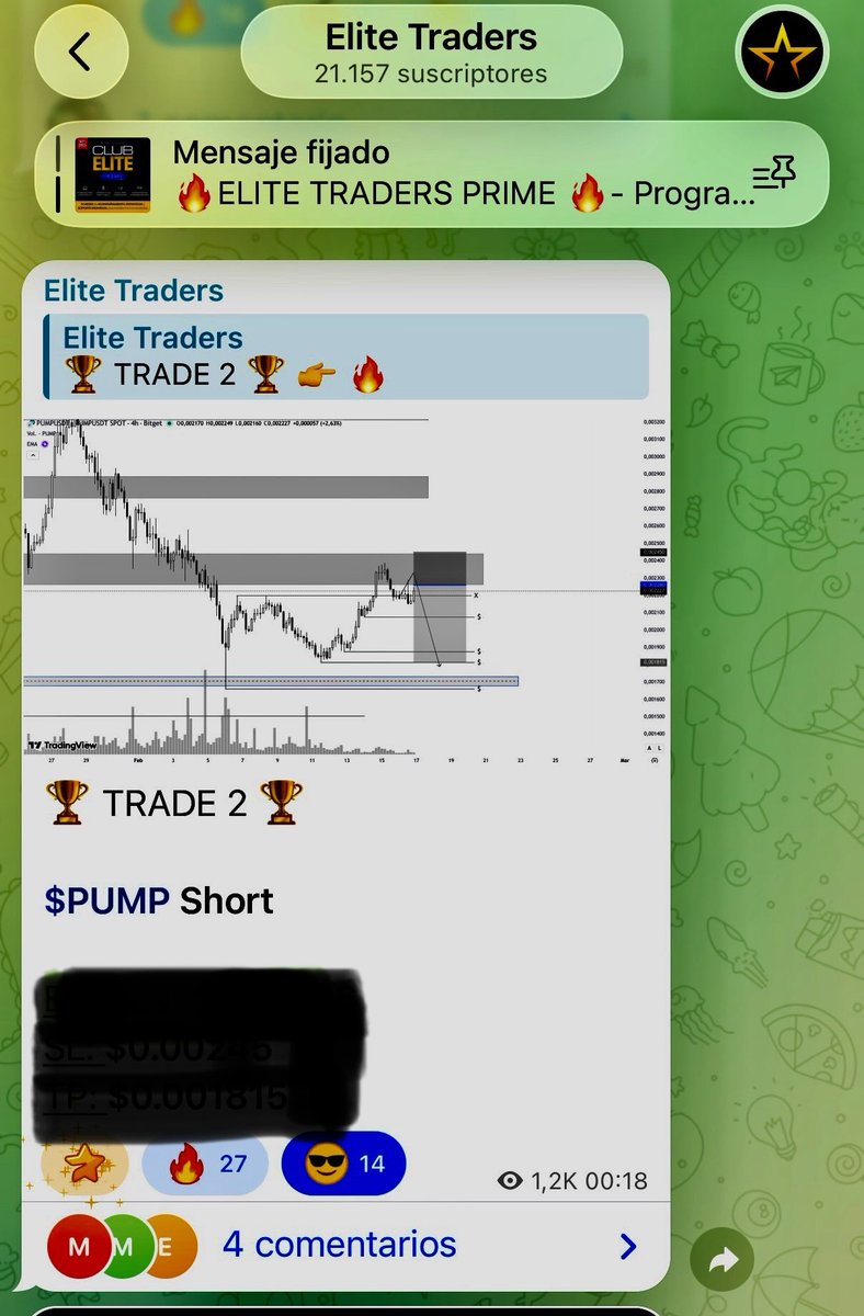 Ya hemos servido el 🏆 TRADE 2 🏆 

Entra a nuestro canal para no perderte ninguno 🤝

(Enlace en el siguiente post)