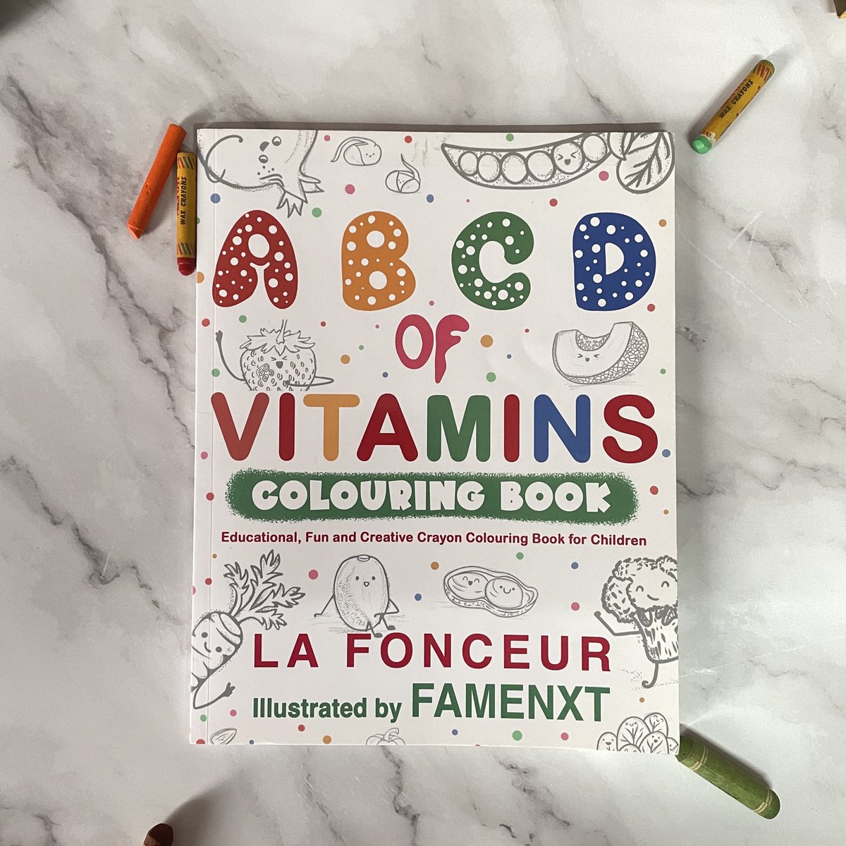 La_fonceur's tweet photo. âA B C D of Vitamins Colouring Bookâ makes learning about vitamins an interactive, screen-free delight for every growing kid: https://t.co/77MBVxT7n1
Illustration @famenxt_db
#LaFonceur #famenxt #colouring #coloringbookforkids #kidscoloring #jumbocoloringbook #coloring #kids https://t.co/nTbAP35tie
