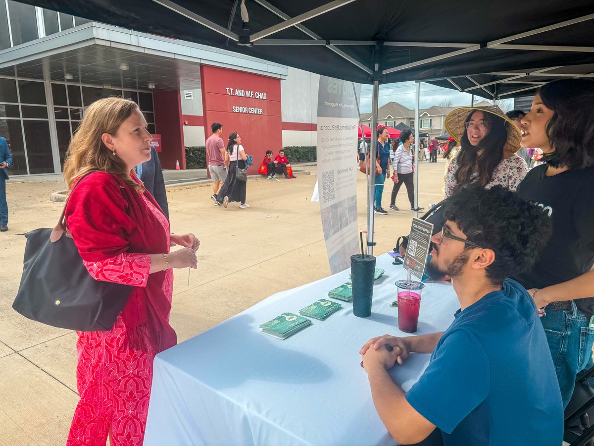 RepFletcher's tweet image. Great to kick off the Year of the Fire Horse with our #TX07 neighbors at the Chinese Community Center! 🐎 Happy Lunar New Year!