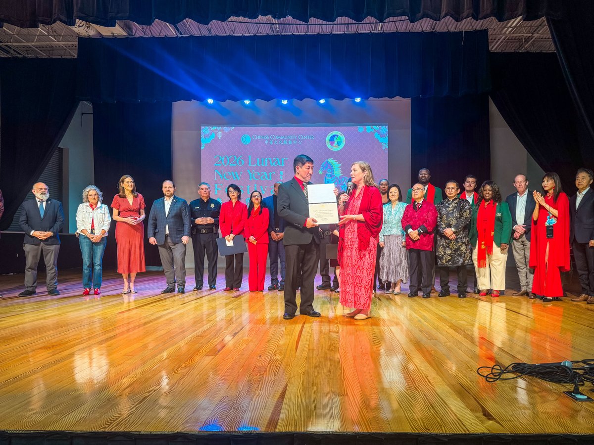 RepFletcher's tweet image. Great to kick off the Year of the Fire Horse with our #TX07 neighbors at the Chinese Community Center! 🐎 Happy Lunar New Year!