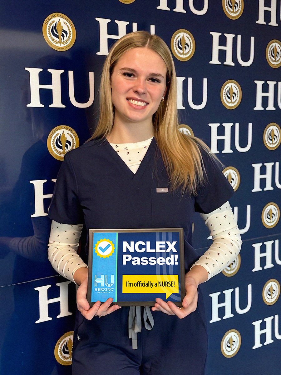 HerzingUniv's tweet image. Sophie Becker just passed her NCLEX at our Kenosha campus! Help us celebrate her amazing achievement! 👏👏👏 #HUPossible

#Kenosha #Wisconsin #NCLEX #Nurse #NewNurse #NursingSchool