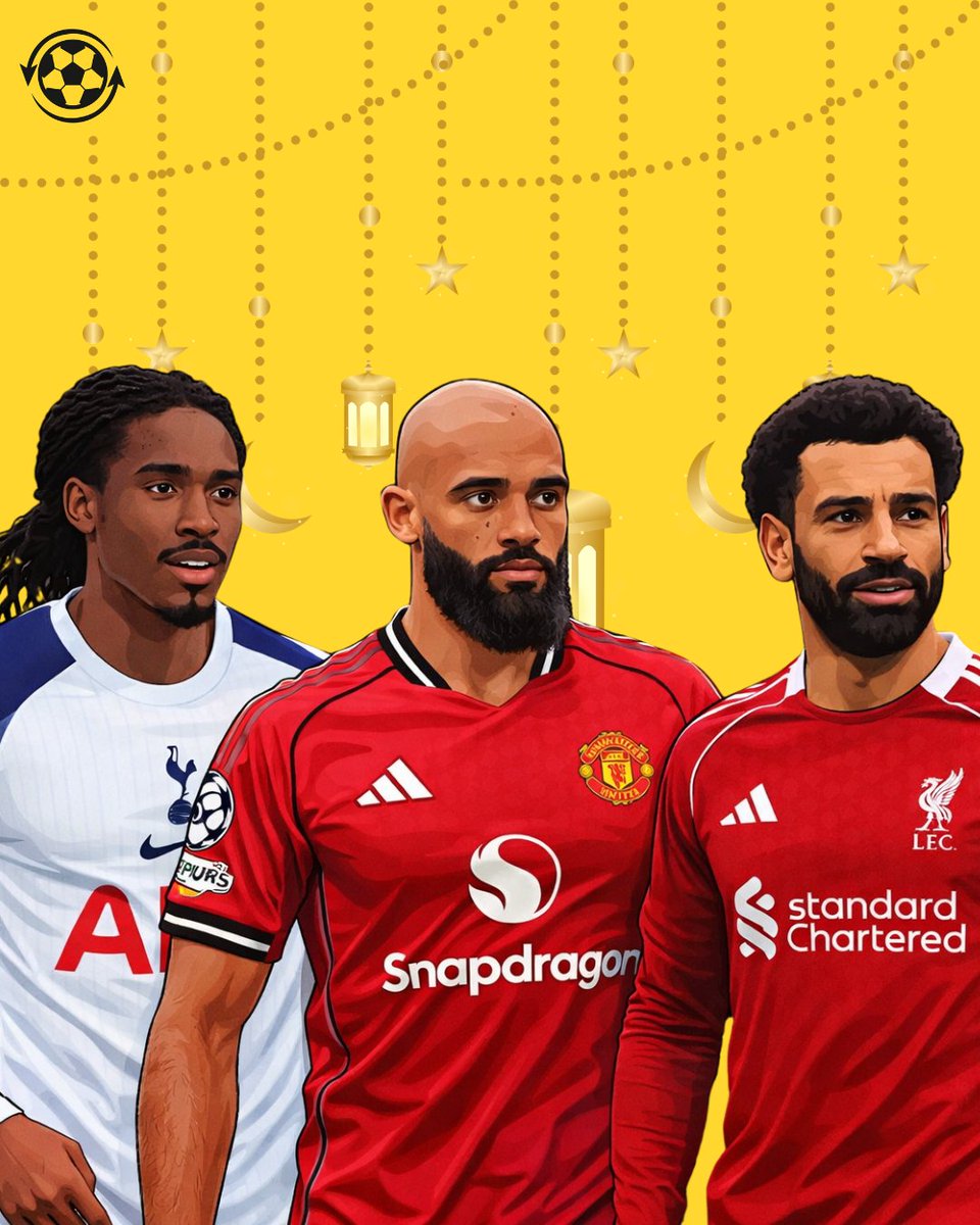 ☪️🌙 Muslim players who could break their fast during Ramadan in the Premier League:

🇫🇷 William Saliba — Arsenal  
🇫🇷 Boubacar Kamara — Aston Villa  
🇧🇪 Amadou Onana — Aston Villa  
🇲🇦 Amine Adli — Bournemouth  
🇹🇷 Enes Ünal — Bournemouth  
🇧🇫 Dango Ouattara — Brentford  
🇹🇷