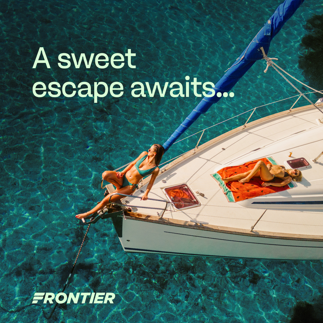 Frontier Airlines tweet media