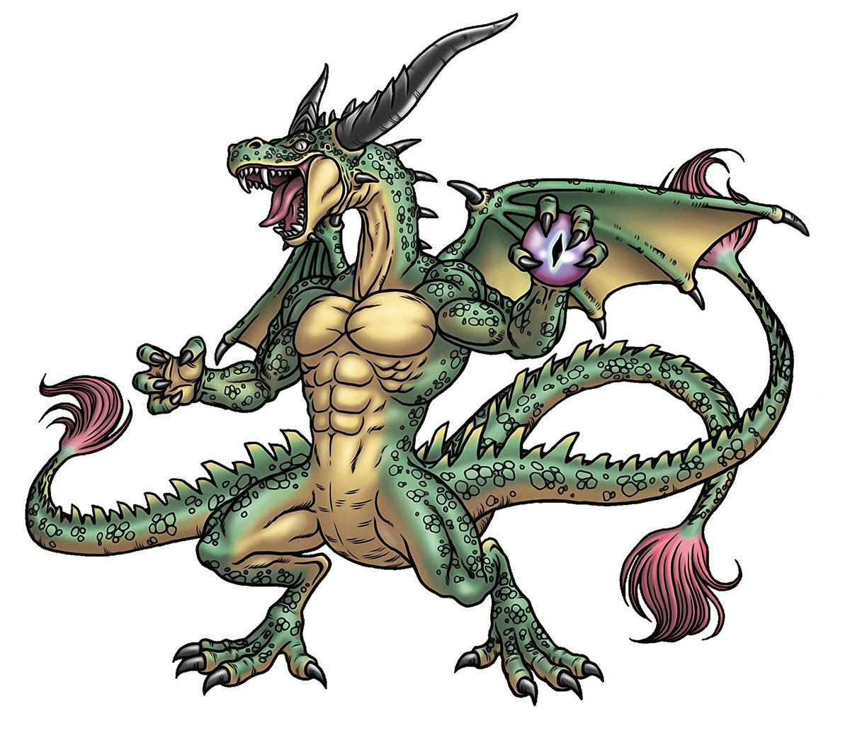Es este el mejor diseño de un dragón de Dragon Quest? Sí rotundo
#DragonQuest #DQ