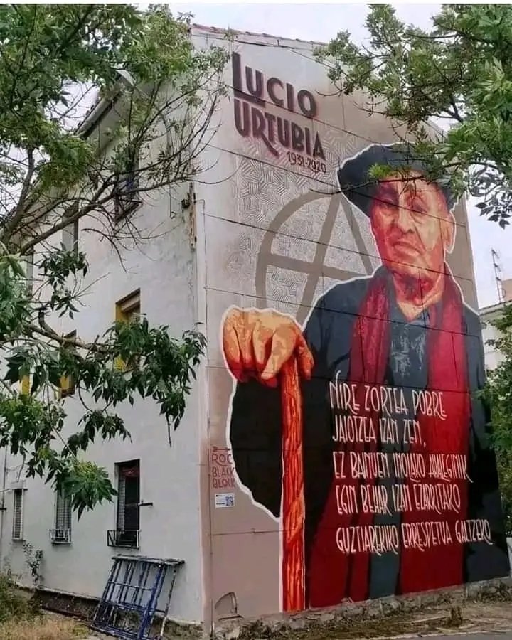 Pero no nos damos cuenta que somos nosotros los creadores de todas las riquezas".

Lucio Urtubia

18 de febrero de 1931, Cascante
18 de julio de 2020, París 

#MemoriaAnarquista