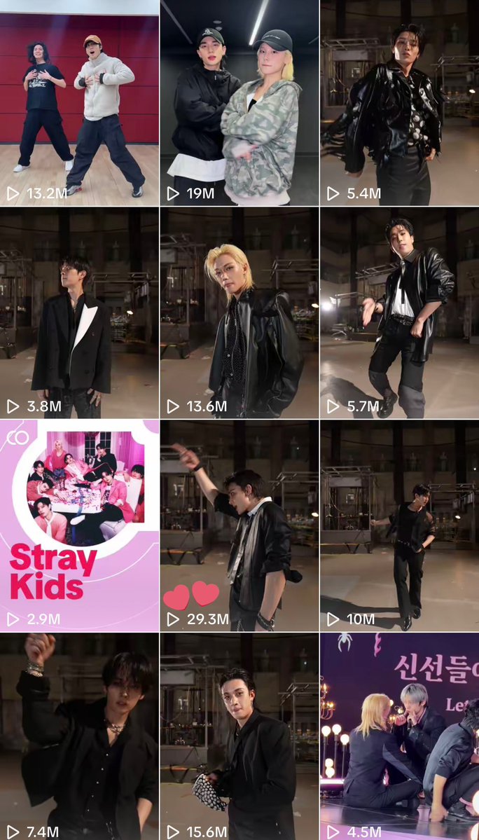 Hyunjin’s “Do It” TikTok video has now hit 4M likes and 29.3M views - the most viewed and most liked “Do It” video on TikTok 🎉
Oh KingJin carrying Stray Kids’ comeback once again 👑