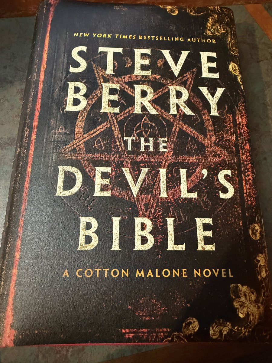 Bestselling author Steve Berry joins me on my show again  today at 10:12am.
