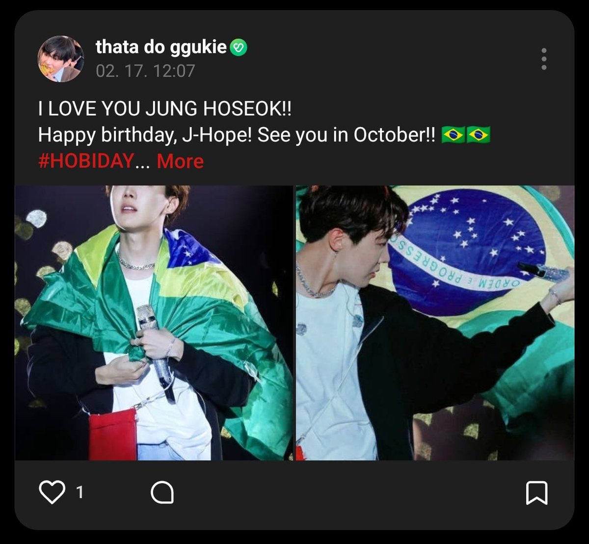 thata VAI VER O BTS⁷ 🪭 tweet media