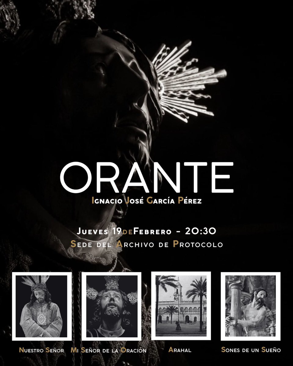 El camino de la música de <a href="/IgnaGarciaP/">Ignacio García</a> 

De la mano de Arahal, que de nuevo llega hasta "𝐎𝐫𝐚𝐧𝐭𝐞"

La nueva marcha que dedicamos al Señor de la Oración en el Huerto de <a href="/hdaddemontesion/">Monte-Sión</a>, como ya lo haríamos con "Mi Señor de la Oración", la cual estrenaremos pasado mañana en