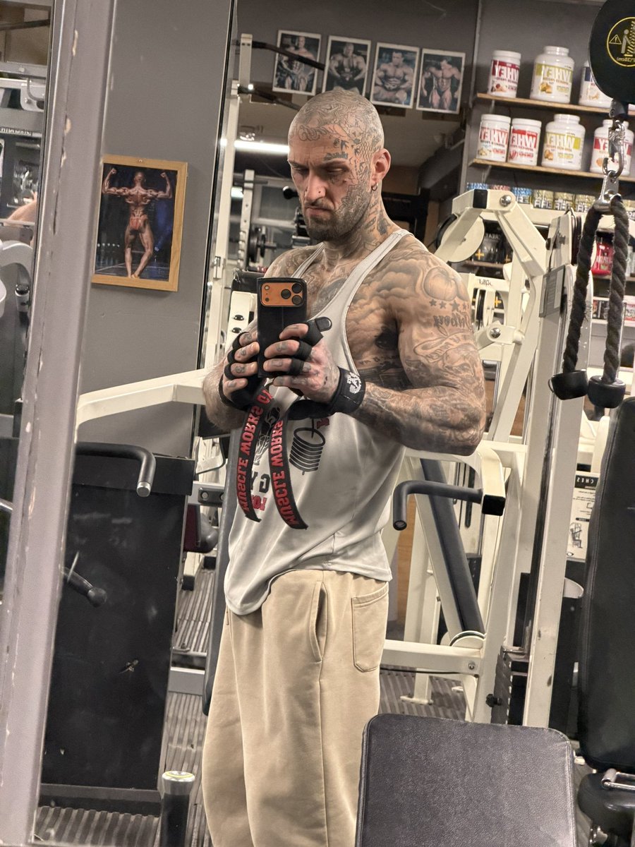 Alpha_Scaff's tweet image. Time to work up a sweat faggets 💪🏼